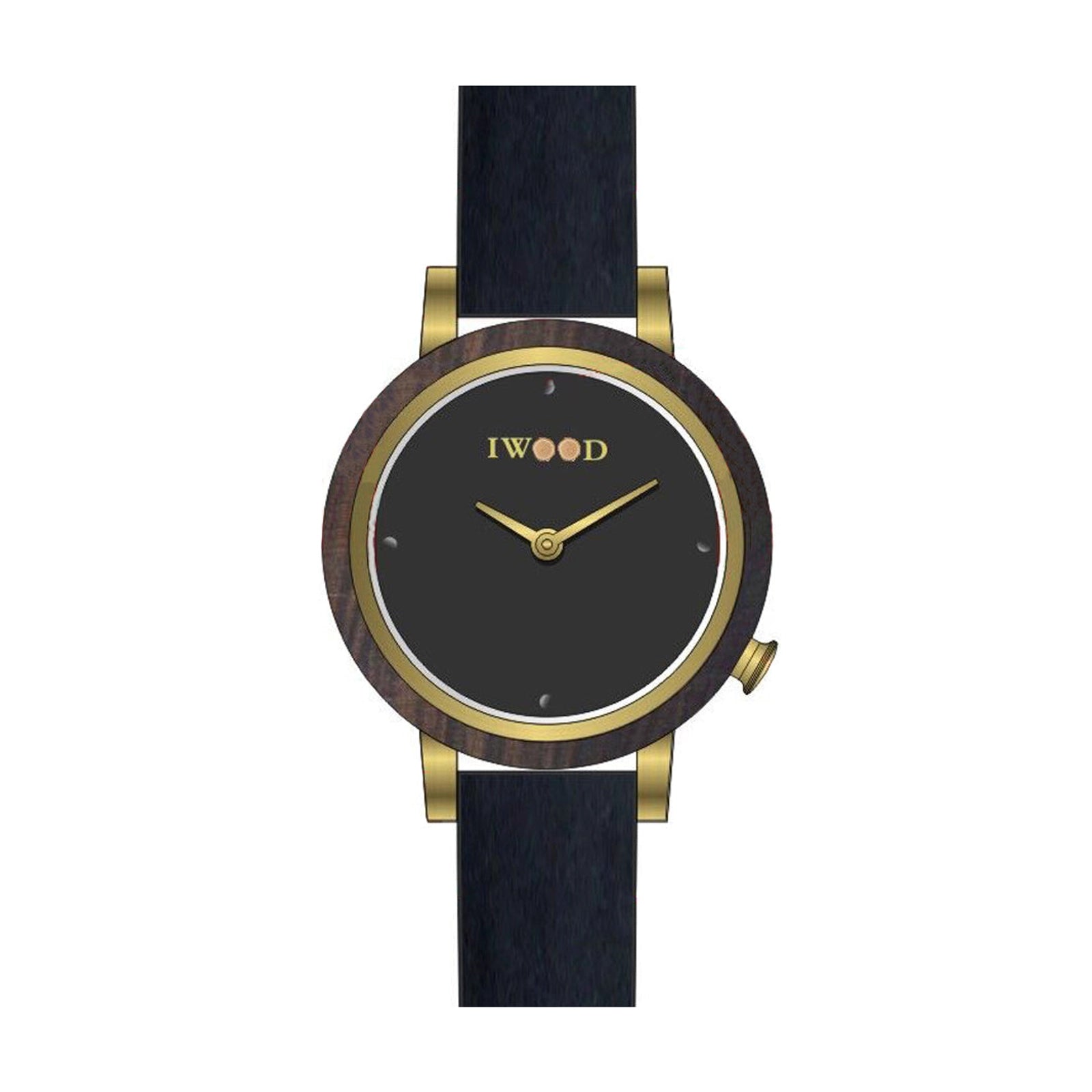 Iwood Real Wood Ladies Watch IW18443001 - Iwood Real Wood Ladies Watch IW18443001