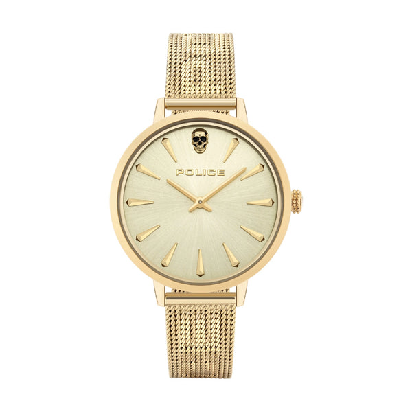 Police Miona PL.16035MSG/22MM Ladies Watch - Police Miona PL.16035MSG/22MM Ladies Watch