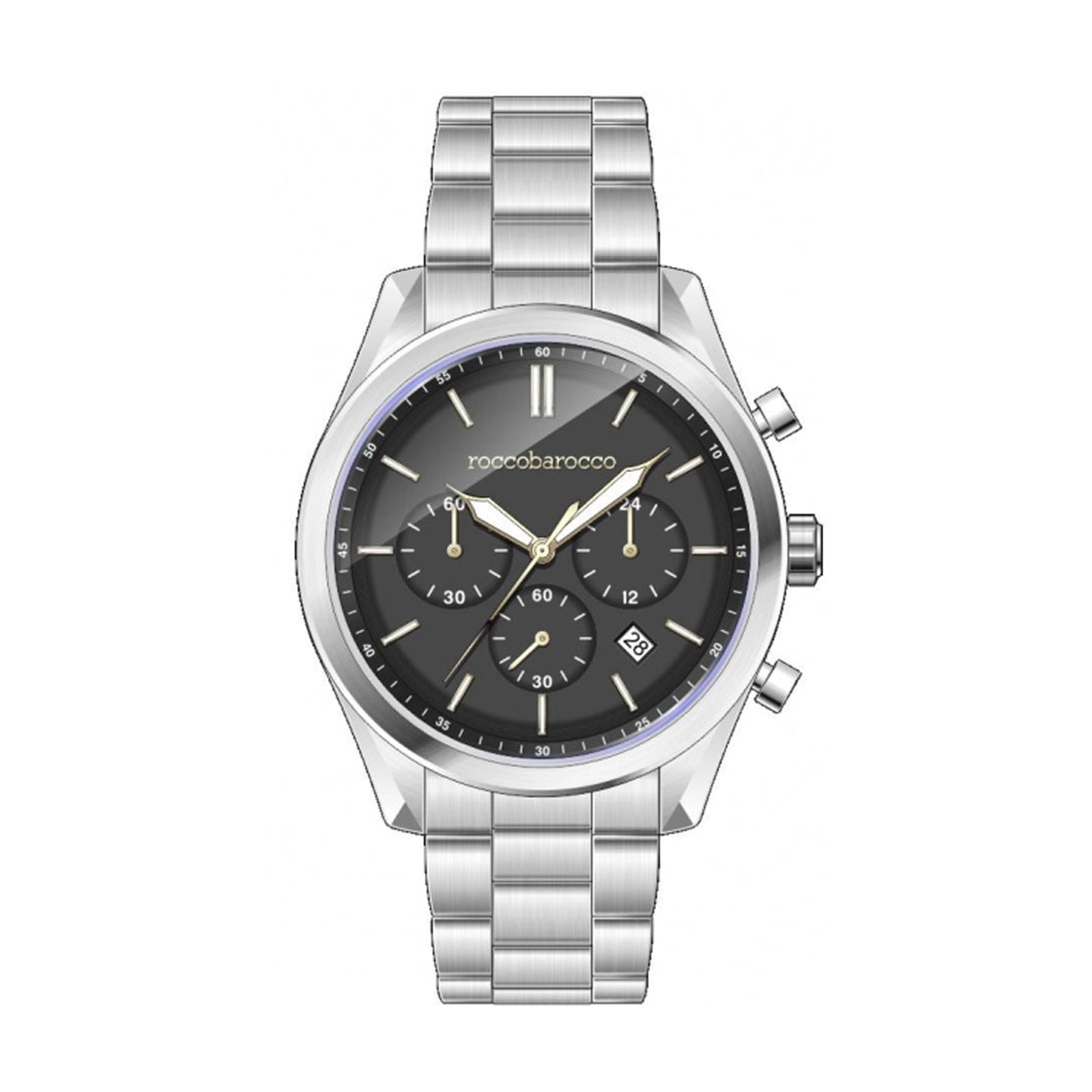 Roccobarocco RB.4853M-01M Mens Watch Chronograph - Roccobarocco RB.4853M-01M Mens Watch Chronograph