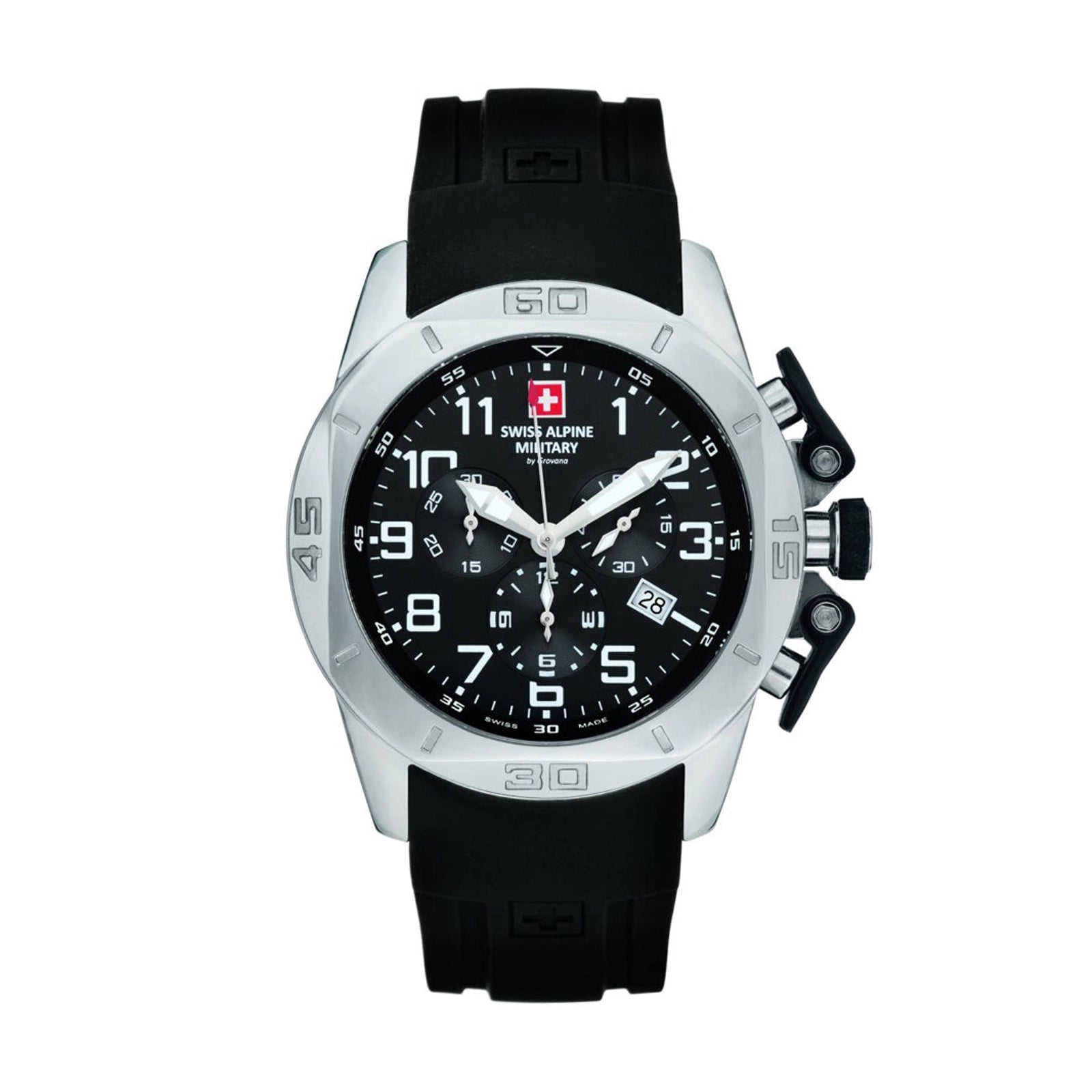 Swiss Alpine Military 7063.9837SAM Mens Watch Chronograph - Swiss Alpine Military 7063.9837SAM Mens Watch Chronograph