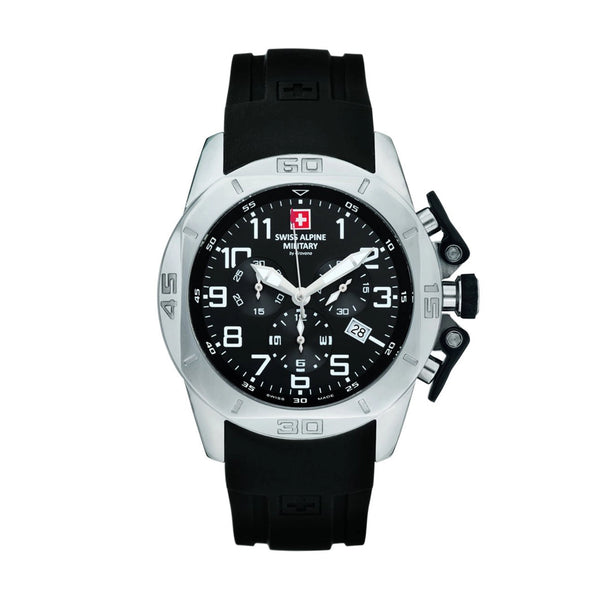 Swiss Alpine Military 7063.9837SAM Mens Watch Chronograph - Swiss Alpine Military 7063.9837SAM Mens Watch Chronograph