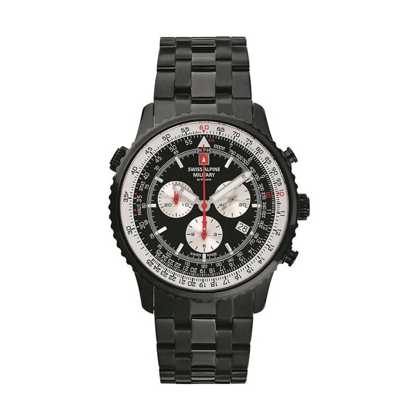 Swiss Alpine Military 7078.9177SAM Mens Watch Chronograph - Swiss Alpine Military 7078.9177SAM Mens Watch Chronograph