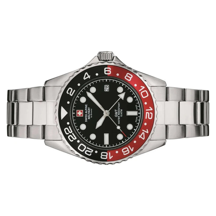 Swiss Alpine Military GMT 7052.1136SAM Mens Watch - Swiss Alpine Military GMT 7052.1136SAM Mens Watch - View 2